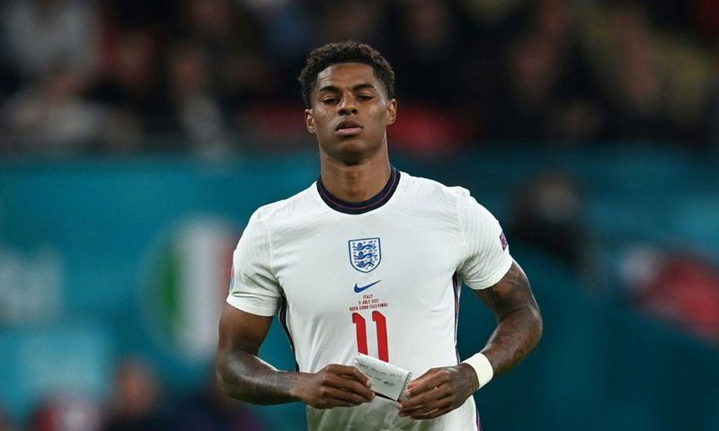 Marcus Rashford missed a spot kick as England lost the Euro 2020 final to Italy in a penalty shootout