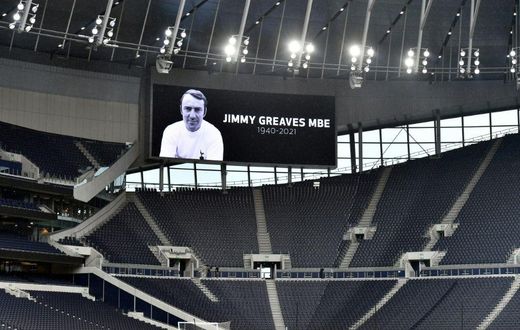 A tribute to Jimmy Greaves, who has died aged 81, at former club Tottenham