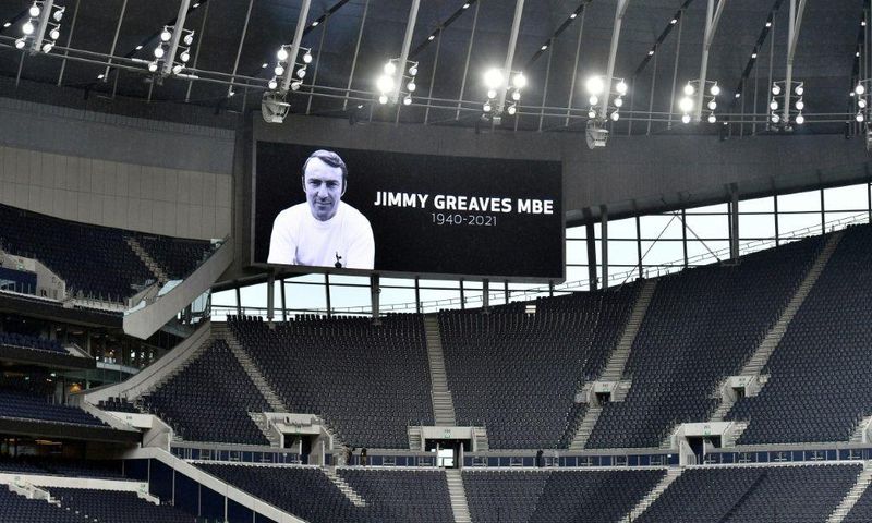 A tribute to Jimmy Greaves, who has died aged 81, at former club Tottenham