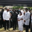 John Mahama commiserates with the Hamah family