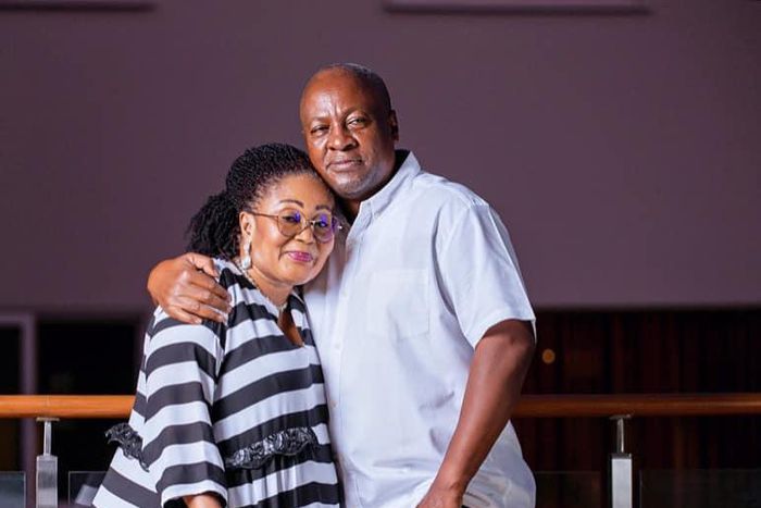 John and Lordina Mahama