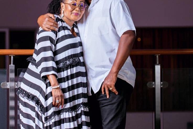 John and Lordina Mahama