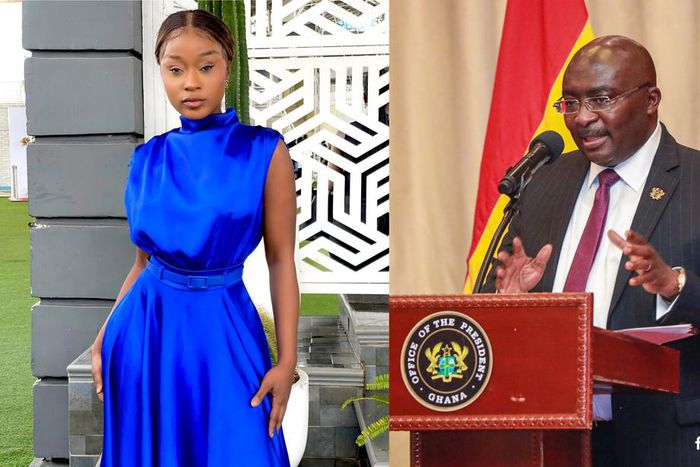 Efia Odo and Dr Bawumia