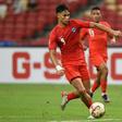 Singapore's Ikhsan Fandi levelled the score at the National Stadium