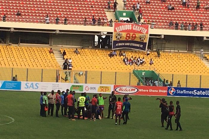 Hearts of Oak defender Mohammed Alhassan discharged from hospital after on-pitch collapse