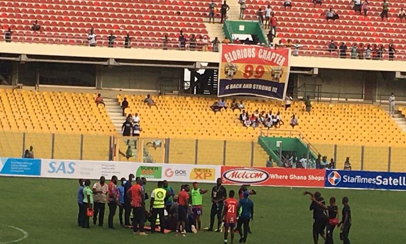 Hearts of Oak defender Mohammed Alhassan discharged from hospital after on-pitch collapse