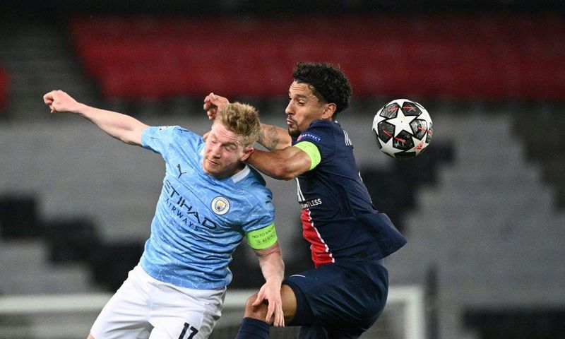 Champions League favourites Paris Saint-Germain and Manchester City have been paired together in Group A alongside RB Leipzig and Club Brugge