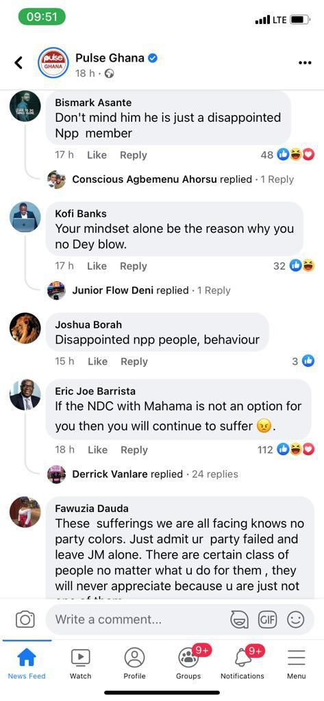 'Disappointed NPP behaviour' - netizens slam Kojo Cue for saying Mahama is not an option