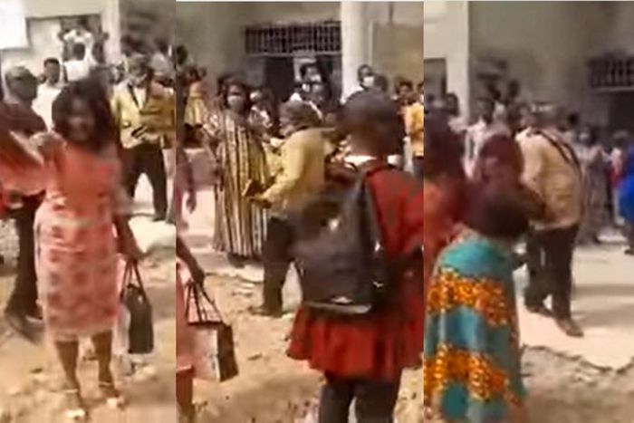 Angry protest at Assemblies of God church against the sacking of 7 members (video)