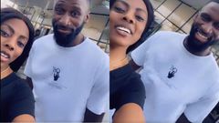 Video: Nana Aba Anamoah hangs out with Chelsea defender Antonio Rudiger
