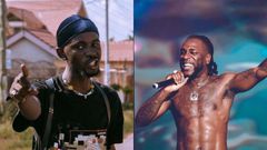 Watch: Burna Boy performs with Black Sherif during Lagos concert