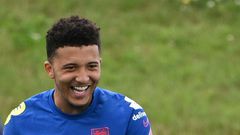 Manchester United and England forward Jadon Sancho