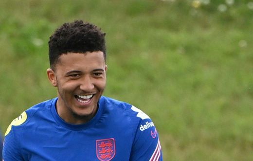 Manchester United and England forward Jadon Sancho
