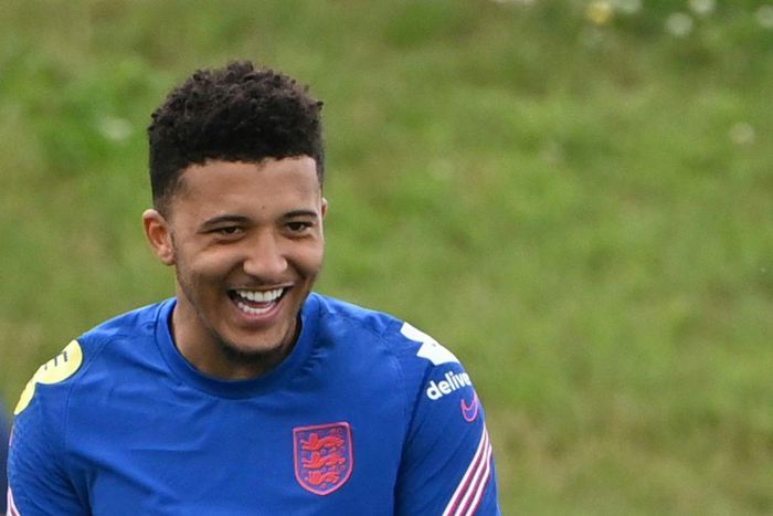 Manchester United and England forward Jadon Sancho