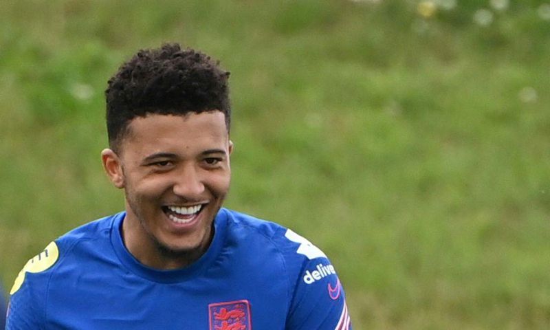 Manchester United and England forward Jadon Sancho
