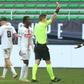 Souleymane Karamoko is shown a red card at Troyes to leave Nancy with eight men