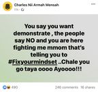 Shatta Wale's Facebook posts against  Fix The Country