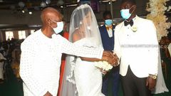 Samuel Boadu: See photos from white wedding of Hearts of Oak coach