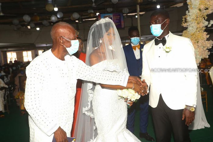 Samuel Boadu: See photos from white wedding of Hearts of Oak coach