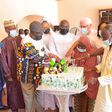 Bawumia feast with cured lepers on his 58th birthday