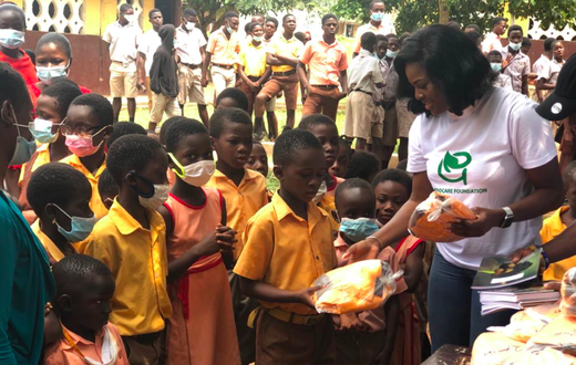Beauty queen Rebecca Asamoah to give school uniforms, stationary, others to Akuapem M/A Basic School