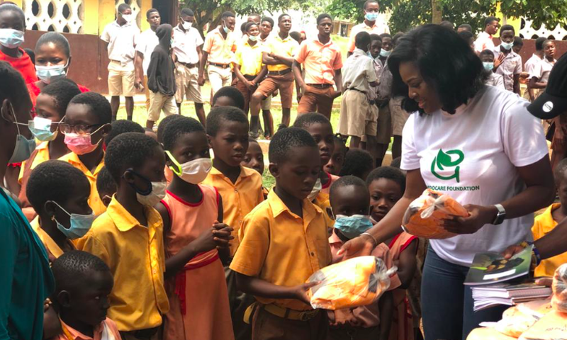 Beauty queen Rebecca Asamoah to give school uniforms, stationary, others to Akuapem M/A Basic School