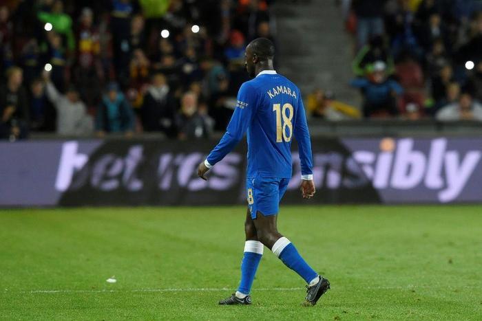 Red card for Rangers' star Glen Kamara