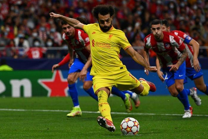 Mohamed Salah has scored 12 goals in 11 games this season for Liverpool