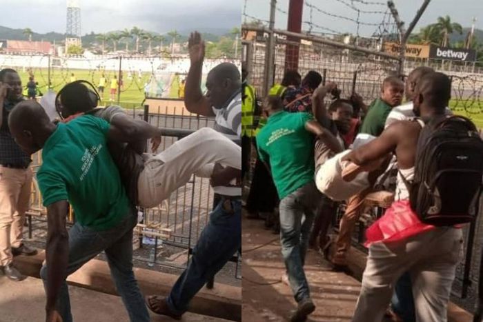 Photos: Journalist thrown out of Len Clay stadium for describing Kotoko’s penalty as ‘dubious’