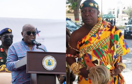 Nana jabs Volta chief