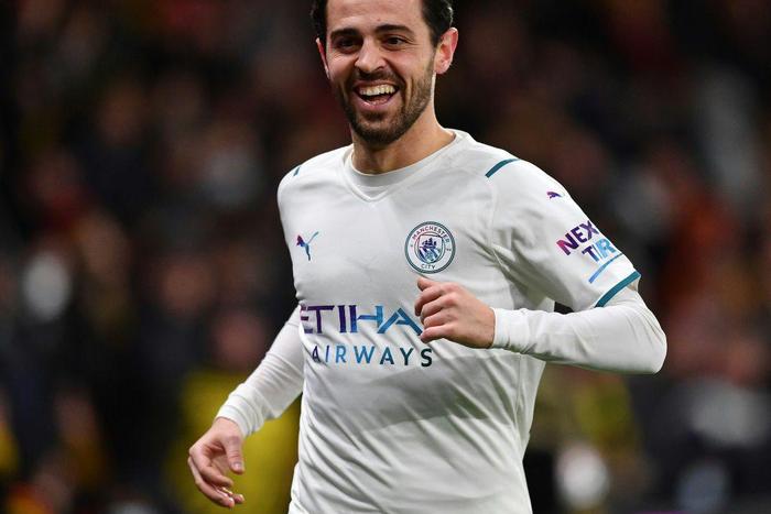 Super Silva: Bernardo Silva scored twice as Manchester City beat Watford 3-1
