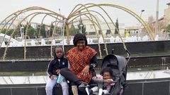 Tracey Boakye goes shopping with her kids in Dubai