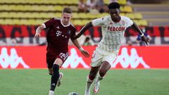 Aurelien Tchouameni joined Monaco from Bordeaux in January 2020