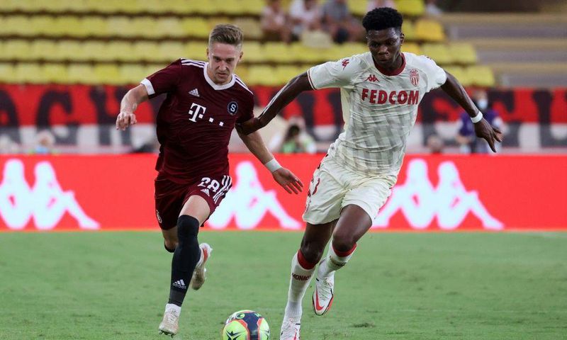 Aurelien Tchouameni joined Monaco from Bordeaux in January 2020