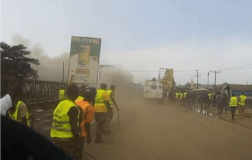 Police fire gunshots at Agbogbloshie during relocation of onion traders