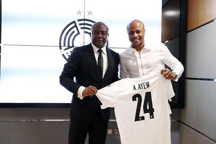 Andre Ayew equals father Abedi Pele’s goal record at Al Sadd after scoring against Al Ahli