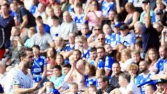 Manchester City midfielder Bernardo Silva celebrates