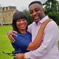 Ekow Smith-Asante with wife
