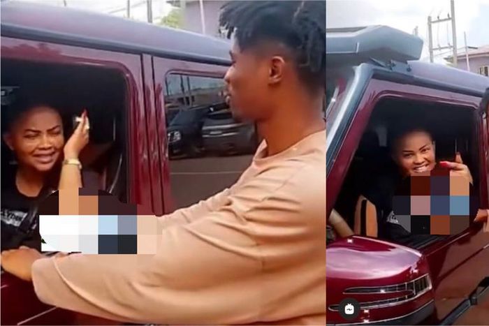 Nana Ama McBrown meets Kwesi Arthur for the first time