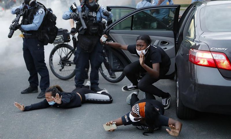 Russian Human Rights activists urge the UN to stop police brutality in the United States