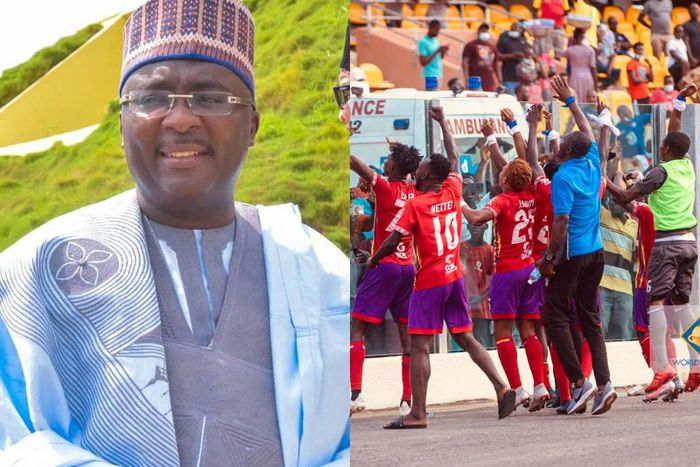 Mahamudu Bawumia: Vice President congratulates Hearts of Oak for winning Premier league