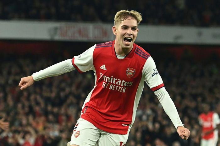 Arsenal midfielder Emile Smith Rowe