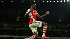 Arsenal midfielder Thomas Partey