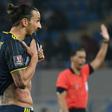 Sweden shocker: Zlatan Ibrahimovic could not prevent Sweden losing 2-0 to Georgia on Thursday