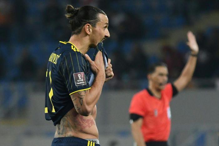 Sweden shocker: Zlatan Ibrahimovic could not prevent Sweden losing 2-0 to Georgia on Thursday