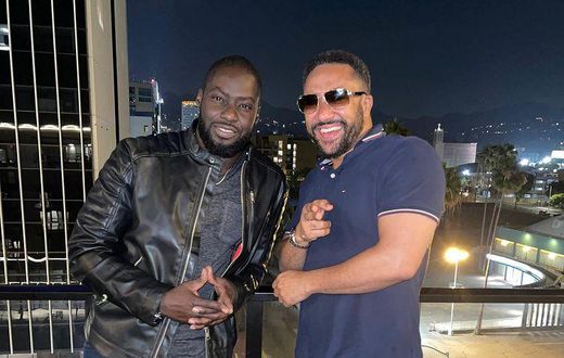 Majid Michel meets Chris Attoh for the first time in 6 years
