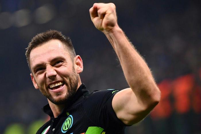 Stefan de Vrij's decisive strike against Sheriff Tiraspol was his first goal of the season for Inter Milan