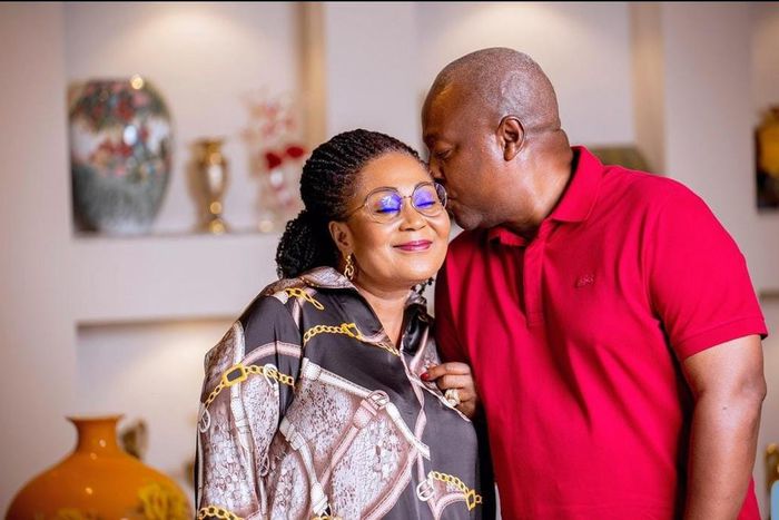 John and Lordina Mahama