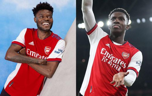 ‘Now you’re ready for Ghana’ – Thomas Partey woos Eddie Nketiah after his hat-trick