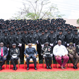 President Akufo-Addo at the graduation ceremony of the 50th Cadet Officers Course of the Police Service